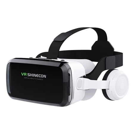 Clearance Vr Headset For And Android Phones Virtual Reality Glasses With Wireless Headset Goggles For Imax Movies And Games With Remote Control