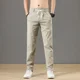 thumbnail image 5 of Pantalones casuales para hombre, pantalones negros ajustados para hombre, pantalones de negocios rectos, elegantes, venta de ropa de calle de algodón, estilo coreano, moda Y2k, largos, 5 of 5