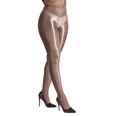 thumbnail image 5 of LECHERY Women's Lustrous Silky Shiny 20 Denier Pantyhose (1 Pair) - Cocoa, L/XL, 5 of 8