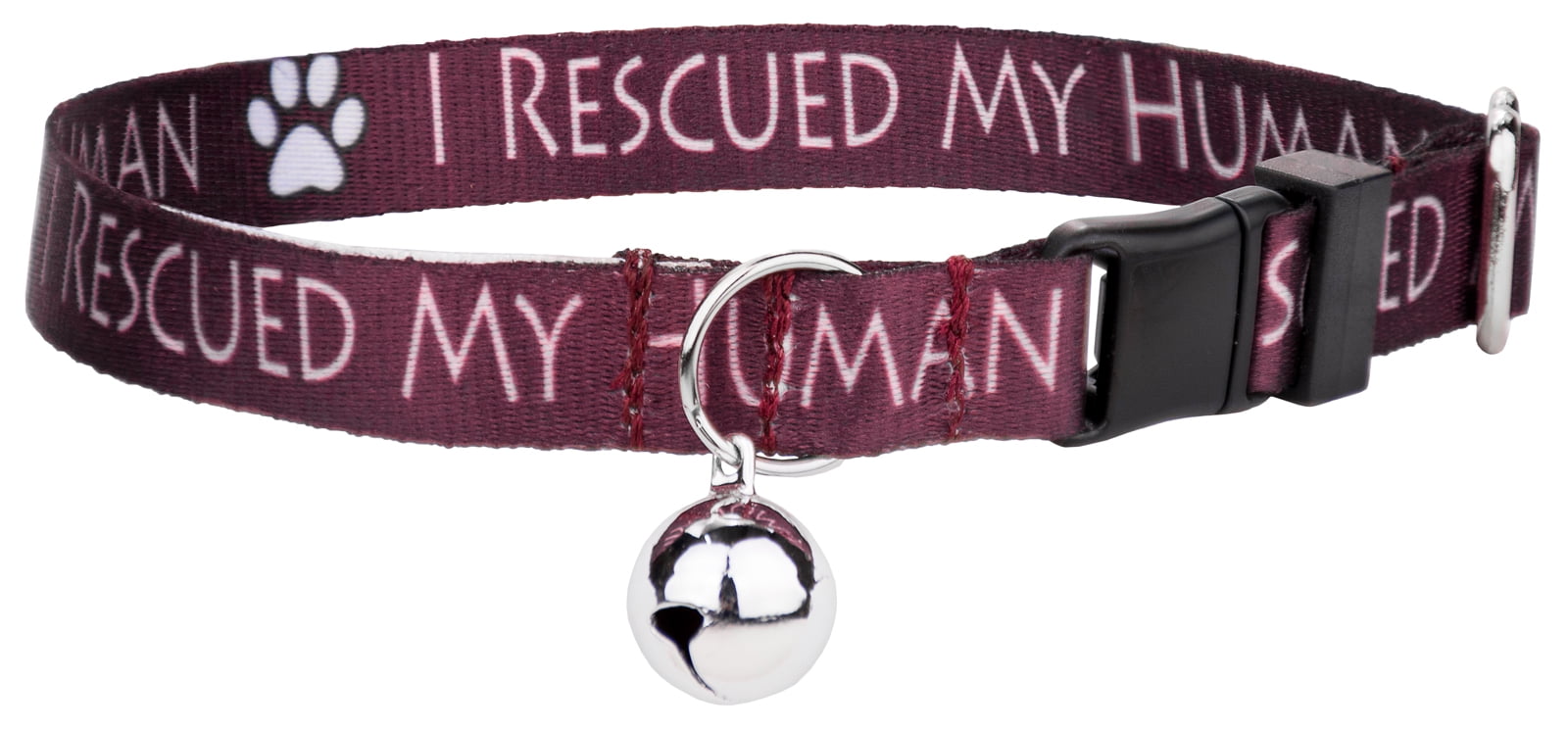 Country Brook PetzÂ® I Rescued My Human Cat Collar