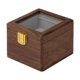 thumbnail image 2 of Caja de exhibición de relojes perfecl Organizador de joyas resistente y portátil a prueba de polvo 1 ranura, 2 of 8