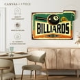 thumbnail image 5 of Elephant Stock Billiards Club Wall Art - Horizontal Canvas Wall Art - Living Room Wall Decor - Wall Signs Canvas - Beige And Black Decor - 48" x 32", 5 of 8
