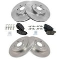 thumbnail image 3 of TRQ Front and Rear Brake Pad & Rotor Kit Brake Pads Brake Rotor Ceramic Fits Select 2009-2010 Pontiac Vibe 2014-2019 Toyota Corolla 2009-2013 Matrix, 3 of 5