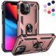thumbnail image 1 of Entronix Funda con Anillo para iPhone 11 Pro: Funda con Anillo de Protección Resistente con Soporte Giratorio de 360°, Color Rosa, 1 of 6