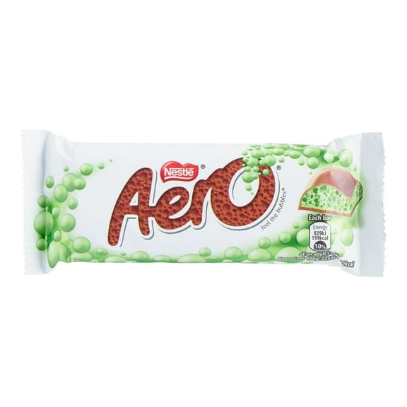 Nestle Aero Peppermint Milk Chocolate Bar 1.6 oz. 2 ea Pack of 4