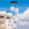 thumbnail image 4 of Solar Wind Chime Light, Epicgadget Solar Light Color Changing Outdoor Solar Garden Hanging Mobile Decorative Lights for Backyard Walkway Pathway Christmas Decoration Parties (Ball), 4 of 6