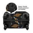 thumbnail image 4 of Lsque Space Rockets Printed Luggage Cover, Travel Luggage Protector,Scratch and Dirt Resistant, Fits 18-32 Inch Luggage - Medium, 4 of 9