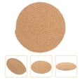 thumbnail image 5 of RENACLIPY Set of 3 Khaki Woven Placemats for Home Dining Table and Decoration, 5 of 5