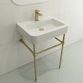 thumbnail image 3 of BOCCHI 1123-001-0126 Parma Wall-Mounted Sink Fireclay 25.5 in. 1-Hole Overflow, 3 of 7
