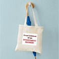 thumbnail image 4 of CafePress - Proud Girlfriend Of A Investment Banker Tote Bag - Unisex Canvas Tote Bag, Beige, 1-Piece, 4 of 6