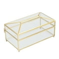 thumbnail image 1 of Decorative Glass Napkin Storage Box, Elegant Exquisite Fashionable Tissue Box  For Wedding For Home, 1 of 8