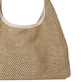 thumbnail image 4 of Bolso de paja de gran capacidad con costura artesanal, bolso de paja tejido a la moda para mujer, verano, 4 of 8