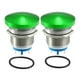 thumbnail image 1 of Momentáneo Pulsador Botón Interruptor para Coche 16mm 3A 250V Verde (Juego de 2), 1 of 1