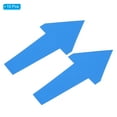thumbnail image 3 of Uxcell 8" x 4" Arrow Sticker, PVC Removable Self Adhesive Arrow Sign, Blue 10Pack, 3 of 6