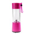 thumbnail image 3 of 350-400ML Mixeur Portable Rechargeable USB Extracteur de Jus de Fruits (Rosé), 3 of 10