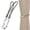C, variant on Acrylic Bead Curtain Tieback with Hook, Elegant Drapery Holdback for Curtains and Drapes, 1-Pack, Gold