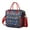 Red-9, variant on Retro Tribal Rustic Cooler Bag - Artistic Large Insulated Tote for Men & Women