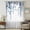 Blue, variant on Blue Eucalyptus Leaves Sheer Curtains 72 Inches Long, Weeping Spring Botanical Summer Light Filering Curtains, Breathable Simi Curtain Privacy Drapes for Living Room Bedroom Window Treatment