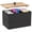 Black, variant on Austok Tampon Holder for Bathroom, Feminine Product Organizer, Pad Organize Case with Lid, Shark Week Tampon Storage, Lady Stuff Box for Bathroom Accessories