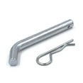 Hyper Tough 5/8 Inch Hitch Pin and Clip with Clip Hole, Galvanized