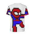 thumbnail image 4 of Spider-Man Men's Short Sleeve Baseball T-Shirt, 4 of 7