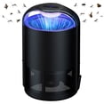 thumbnail image 2 of Indoor Fly Trap with Adjustable Light, Electric Gnat & Fruit Fly Killer with 10 Refill Glue Boards, Chemical-Free Insect Catcher for Home Use（Gray), 2 of 7