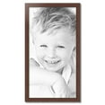 thumbnail image 2 of ArtToFrames 20" x 38" Honors Mahogany with Gold Picture Frame, 20x38 inch Brown Wood Poster Frame (WOM-5156), 2 of 7