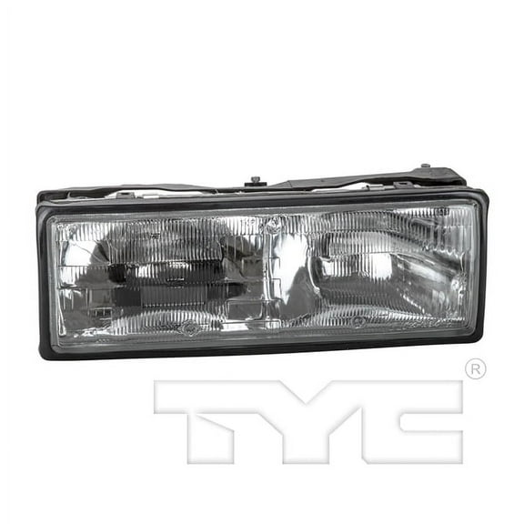 TYC 20-1664-00 Headlight Light Lamp Right Passenger Side New Warranty Fits 1987 Chevrolet Caprice