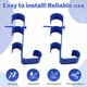 thumbnail image 5 of Soporte Ajustable para Red Recogehojas de Piscina, Colgador de Postes para Piscinas Subterráneas, Soporte para Piscinas, para Equipos, Accesorios, Color Azul., 5 of 5