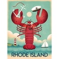 thumbnail image 3 of Wickstrom, Martin 15x18 Black Modern Framed Museum Art Print Titled - Rhode Island, 3 of 5