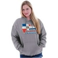 thumbnail image 3 of Dominican Pride Parade Country Flag Hoodie Sweatshirt Women Men Brisco Brands M, 3 of 5