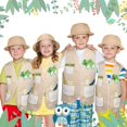 thumbnail image 3 of Set de disfraz Haysandy Explorer con chaleco, sombrero y bolsa de mano para niños, 3 of 7