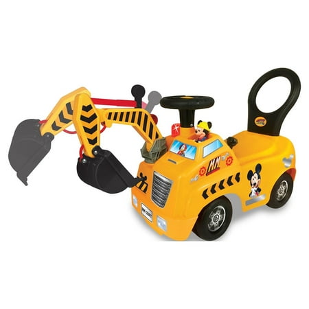 UPC: 0661148547590 | Disney Mickey Mouse Activity Crane Foot-to-Floor Ride-On
