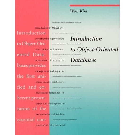 Pre-Owned Introduction to Object-oriented Databases (Computer Systems) (Computer Systems Series) Hardcover