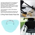 thumbnail image 3 of 6 Pack D Ring Patches Inflatable Boat Kayak Canoe, for Deck Attachment Kit, Use for Vertical Paddleboards, 3 of 7