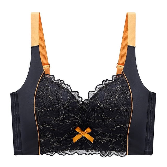 Sujetador de encaje ajustable para pecho pequeño, fruncido grande, accesorio anticaída, ropa interior de verano