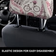 thumbnail image 6 of Headrest Covers for Cars Accessories Interior for Women Men 2Pcs - Bike Pattern Artistic Head Rest Cover for Car Decorations, Car Headrest Cover for Car Decor Interior, 6 of 8