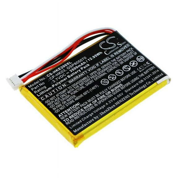 3500mAh CP-HK03, GSP805070 High Capacity Battery for Harman Kardon Esquire 2