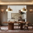 thumbnail image 3 of VersaGlow Premium Metal Pendant Light 16",Versatile Lighting,Ceiling Lights in Dining Room,Living Room,BathRoom, 3 of 9