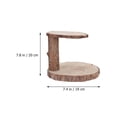 thumbnail image 2 of Raindrops 1Pcs Rustic Cupcake Stand Multi-Function Food Presentation 7.47X7.47X7.86in, 2 of 8