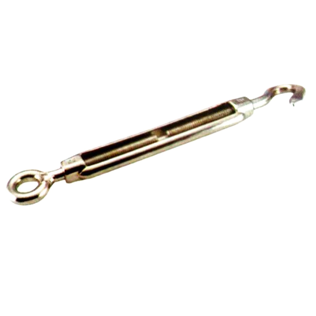 Turnbuckle Straining Screw 12mm Eye to Eye Galvanized Rigging Rope Tensioner 