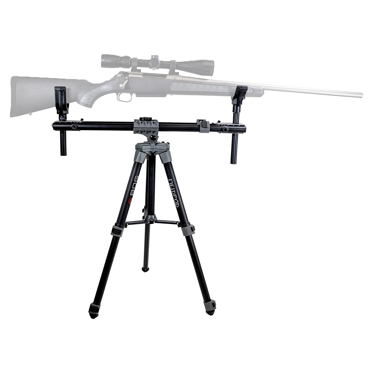 Rifle Shooting Rest Tripod Hunting Gun Crossbow Field Pod Portable Adjustable 