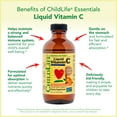 thumbnail image 4 of ChildLife Essentials Liquid Vitamin C: Powerful Immune Booster for Kids, Orange Flavor, 4 Fl Oz Bottle (Pack of 1), 4 of 10