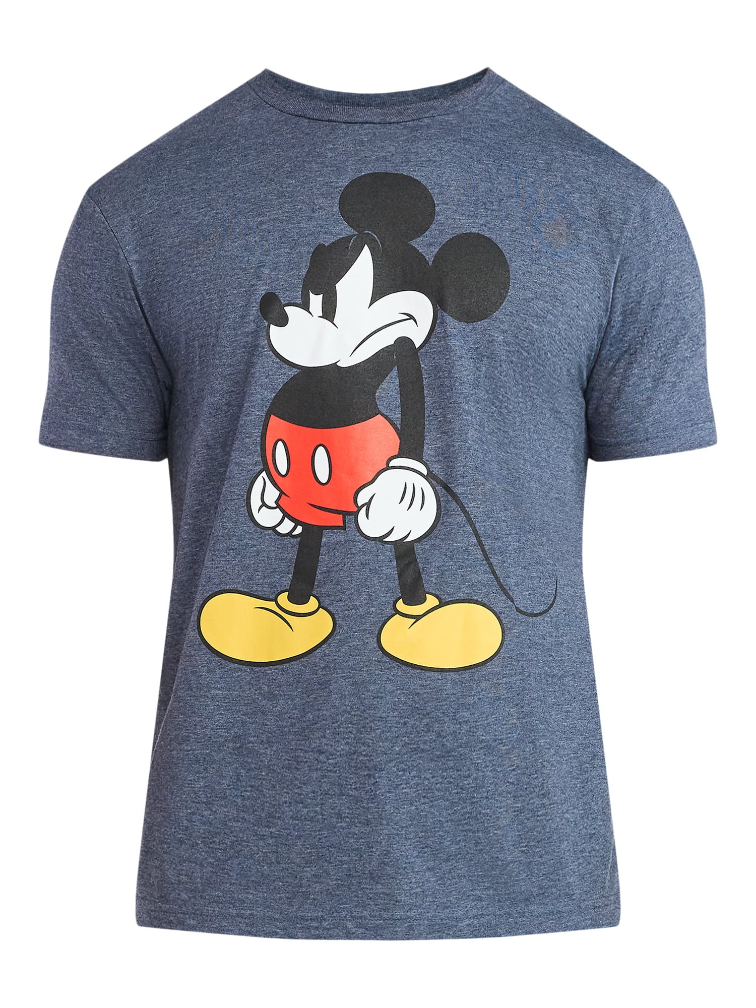 Mickey Mouse Men's and Big Men's Graphic Tee with Short Sleeves, Sizes S-3XL