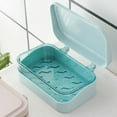 thumbnail image 4 of Soap Dish with Lid - 2 Layer Covered Container, Dustproof SoapHolder | Portable Storage Box for Bathroom, Shower, Kitchen Sink, Bathtub, Dishwashing, Outdoor Camping, Travel Hygiene, Daily Soap Organ, 4 of 18