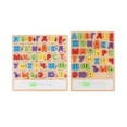 thumbnail image 1 of 2 Rompecabezas De Palabras Del Alfabeto De Madera, Actividades Montessori Para Los Mejores Regalos Sunnimix Bloque de rompecabezas a juego, 1 of 8