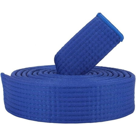 Dark Blue Jiu Jitsu Belt Polyester Martial Arts Belt Judo Jiu-Jitsu TKD Aikido Uniform Ranking Belt Long Soft Universal Fit Belts Taekwondo DIY