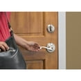 thumbnail image 5 of Brinks Home Security Glenshaw Keyed Entry PPR Lever Sn Nickel C23104RH-119, 5 of 5