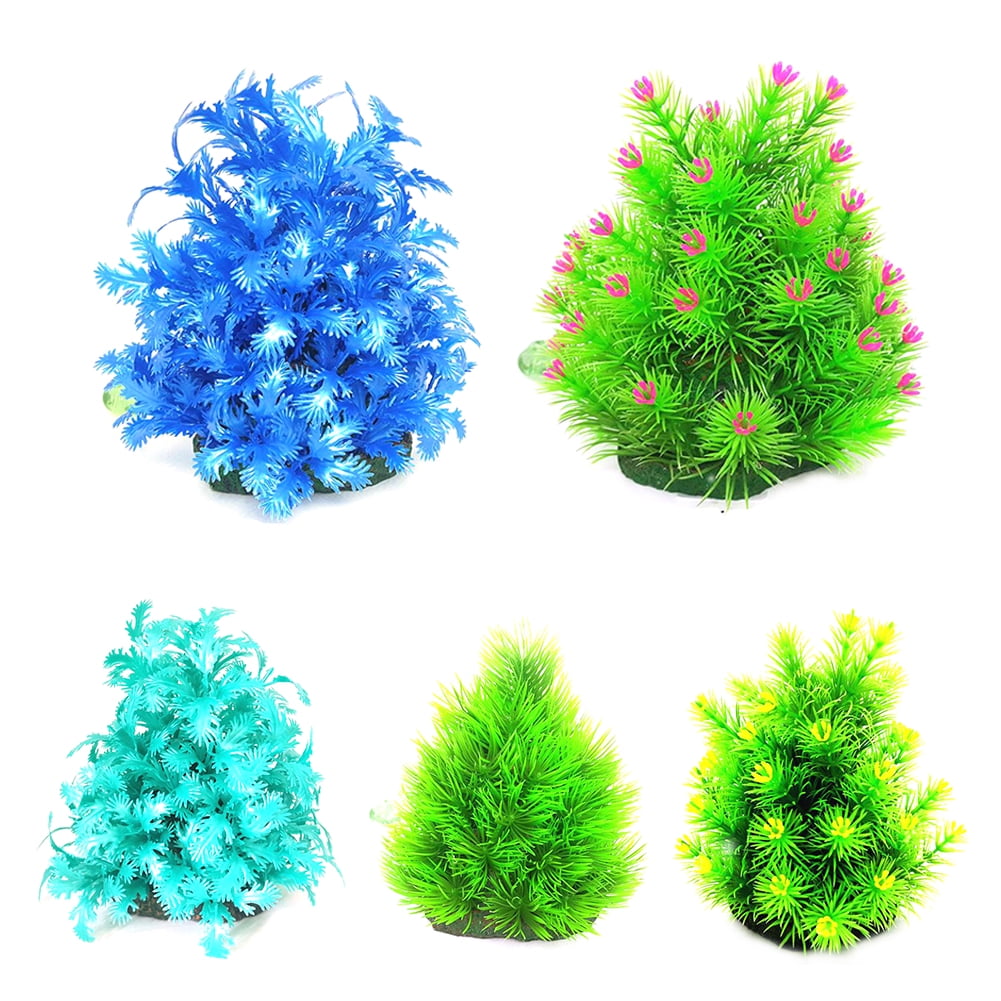 BetterZ Aquarium Artificial Fake Water Grass Plant Fish Tank Ornament Landscape Decor