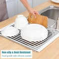 thumbnail image 5 of White Roll Up Dish Drainer for and Dishes Cups 17' x 13', 5 of 5